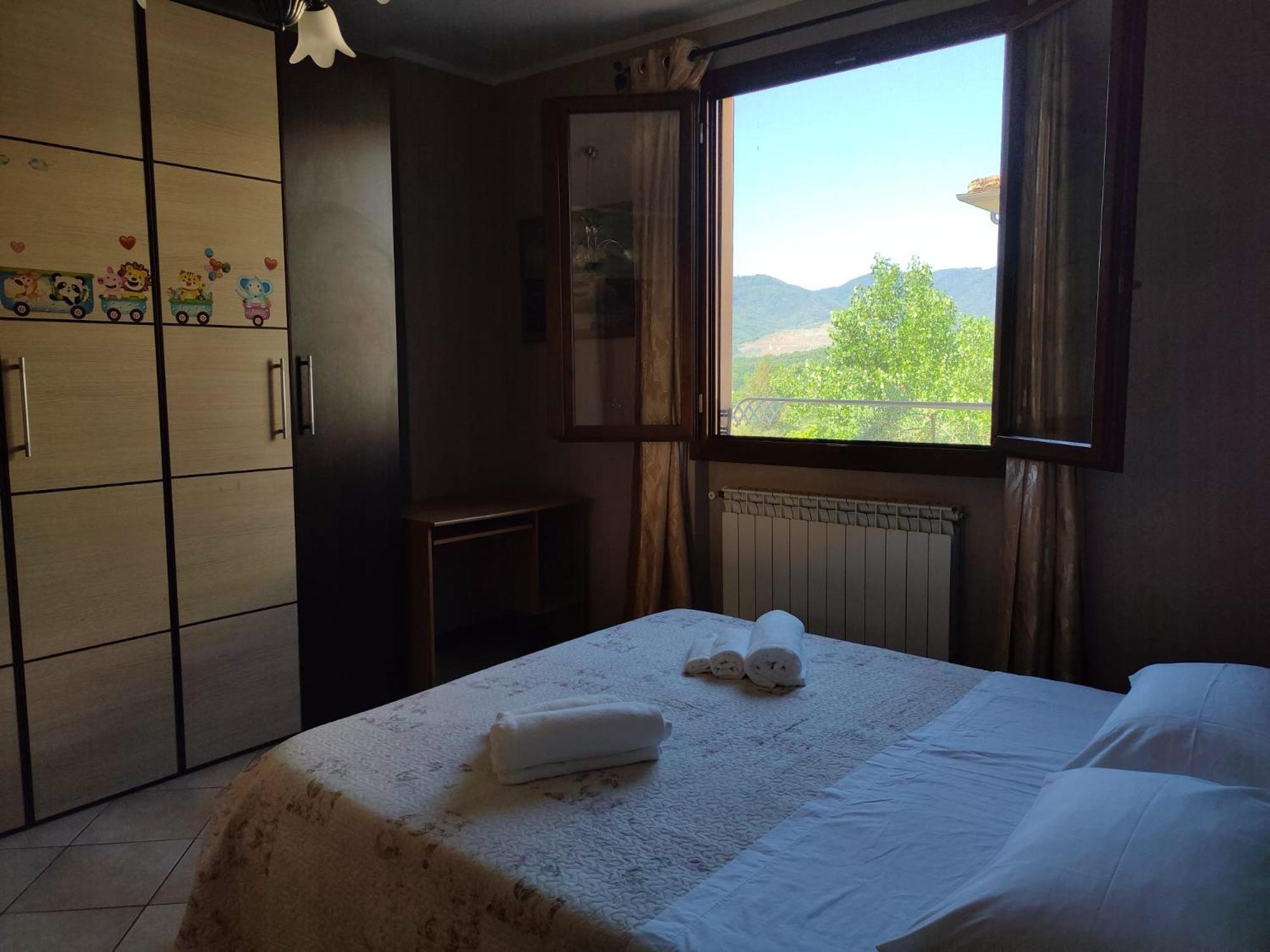 Il Poggio Apartment Meleto Luaran gambar