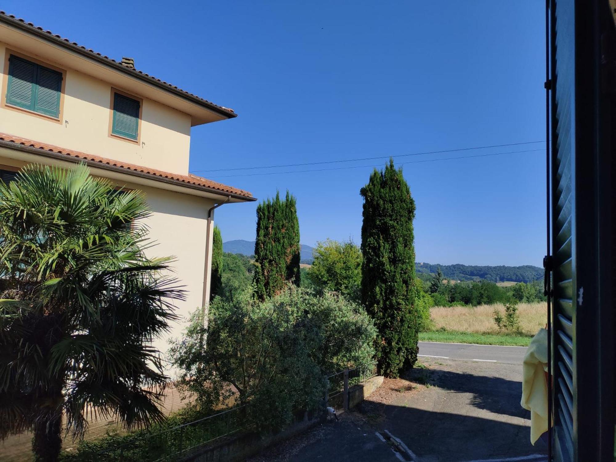 Il Poggio Apartment Meleto Luaran gambar